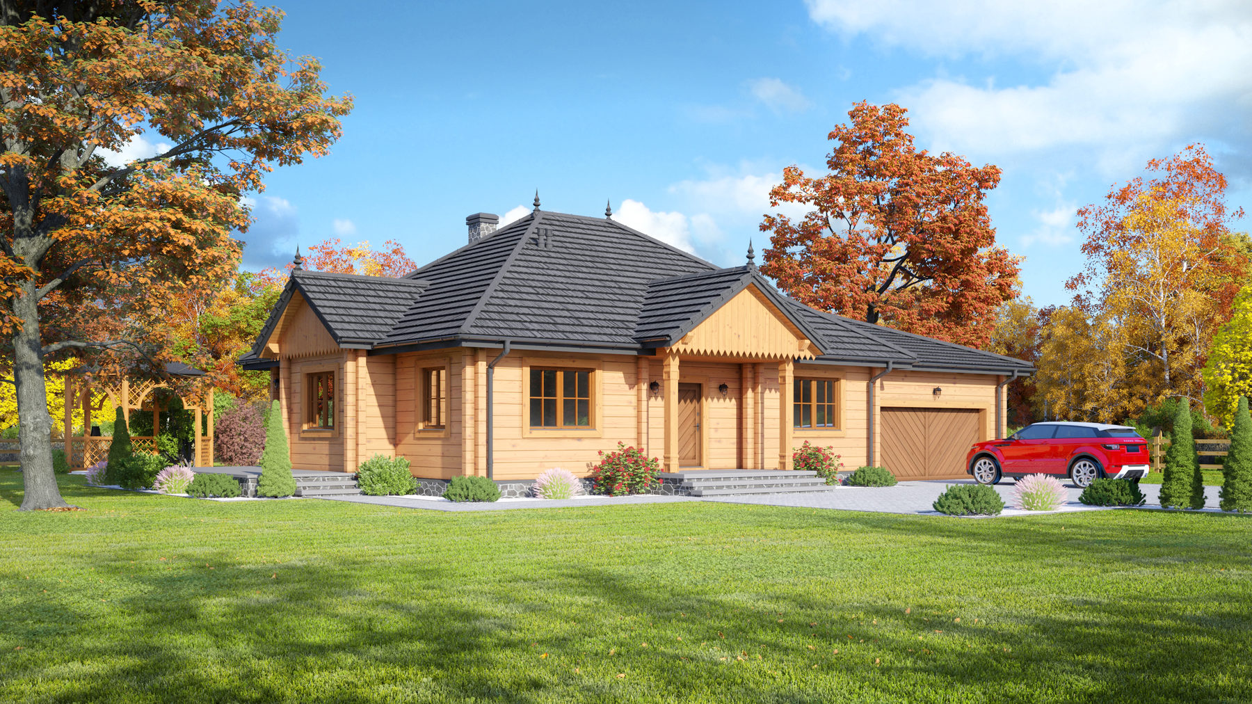 Dębina z garażem 3