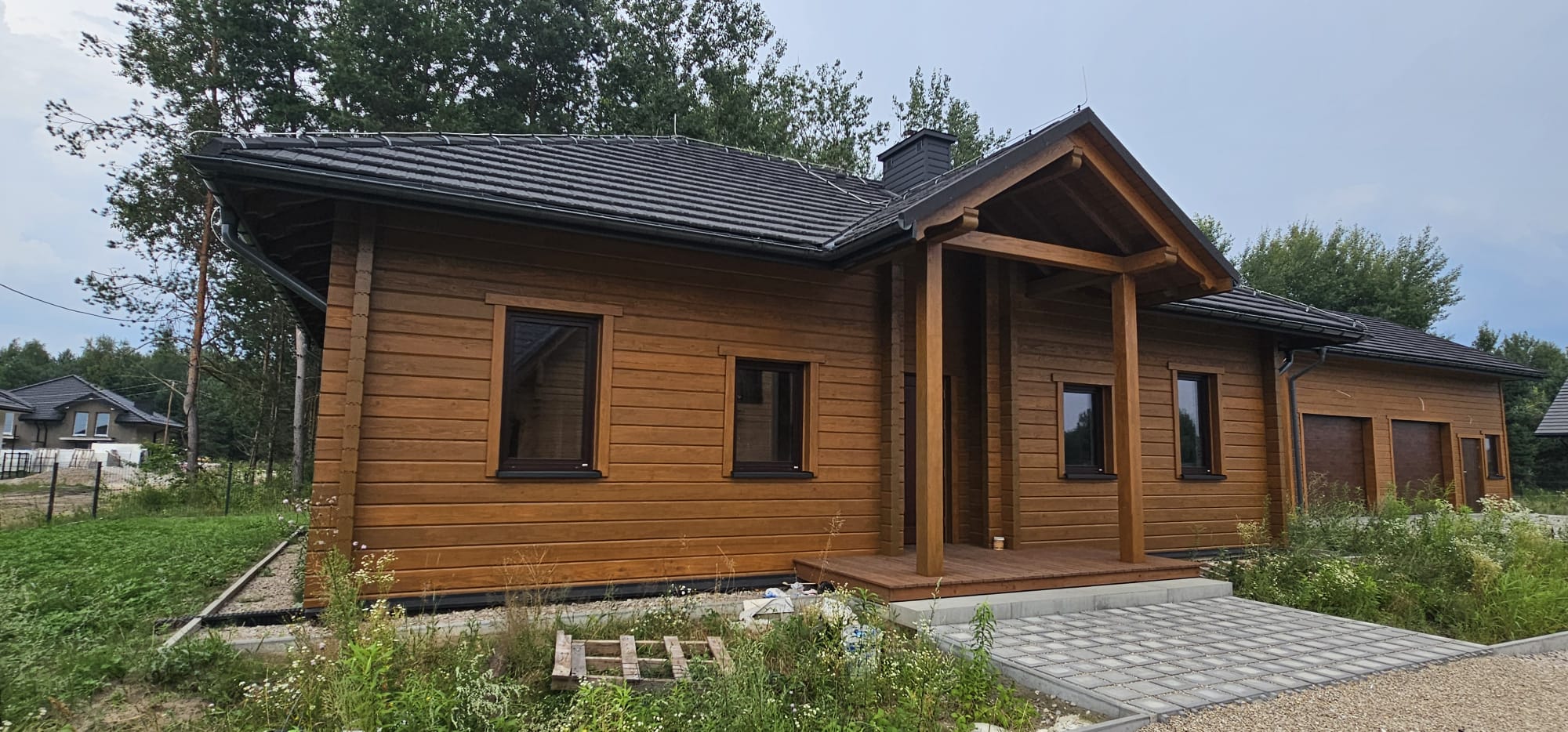 Budowa domu Borówka DR + garaż