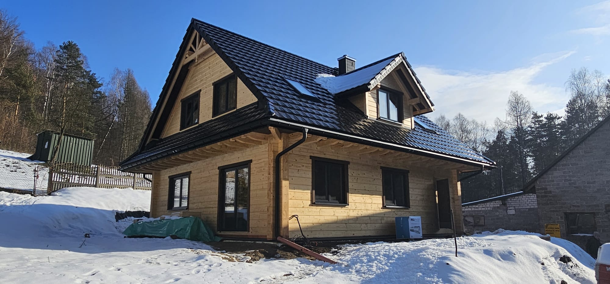 Projekt Orzechów DW (BAL KLEJONY 240×240 mm) – realizacja w woj. śląskim